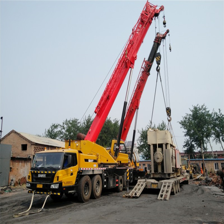 垦利附近大吊车出租|工地吊装设备租赁